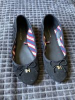 Ballerines Tommy Hilfiger noires, taille 36, parfait état