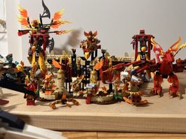 LEGO Legends of Chima Sammlung 70146 + 70221 + 70220 + 70105