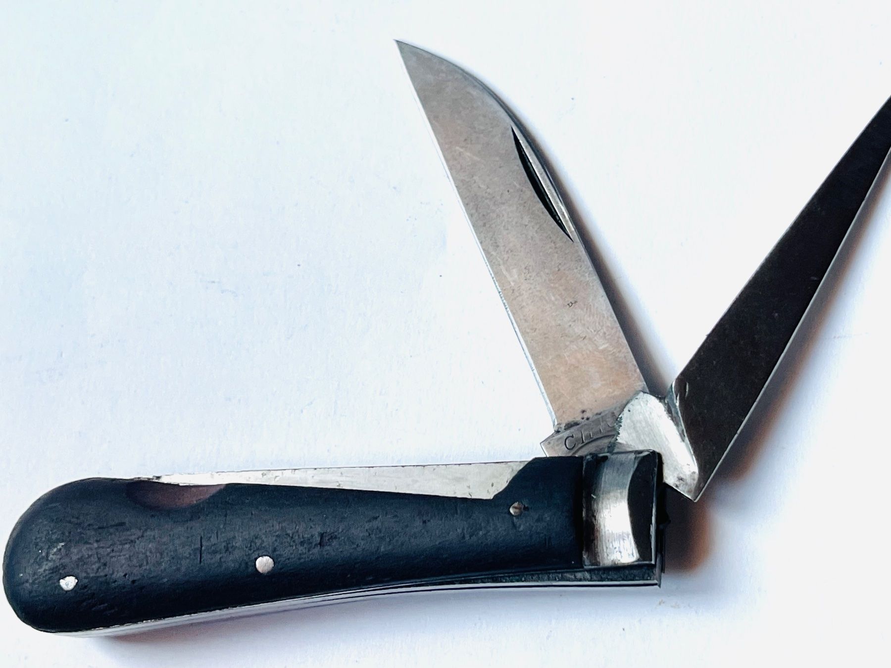 Coltelli tascabile: Antikes Sackmesser CHICO mit grosser Ahle, grosse Klinge – Usato da Basel venduto da TOMFAN 3