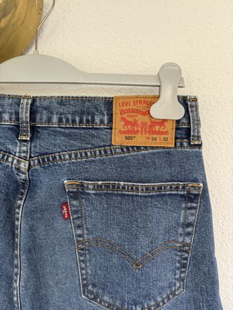 Jean Levi's 505 bleu taille W33 L32 bon etat general