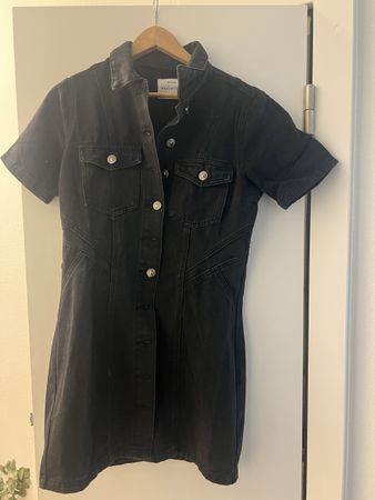 JEANSKLEID NEU SCHWARZ GR M
