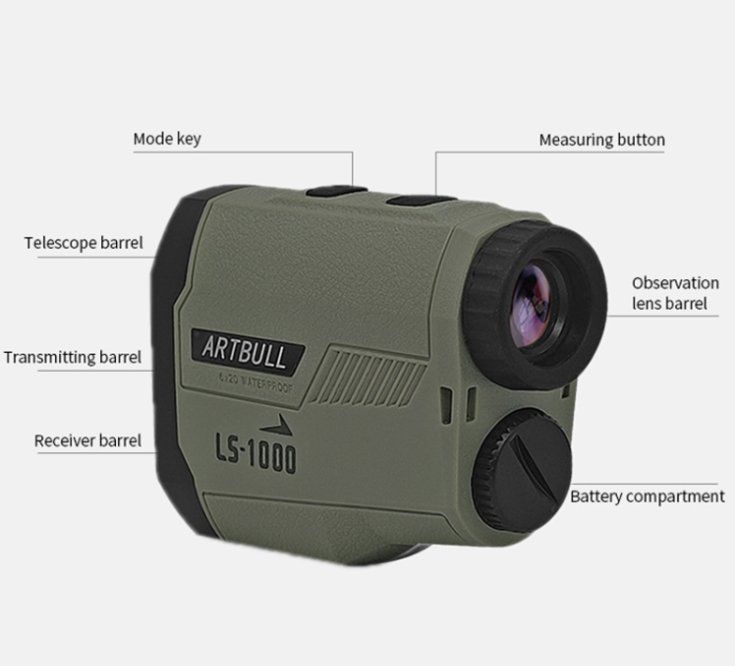 Misurare: Digital Laser Entfernungsmesser 1000m – Nuovo e nell'imballaggio originale da Châtelaine venduto da topshop.switzerland 4