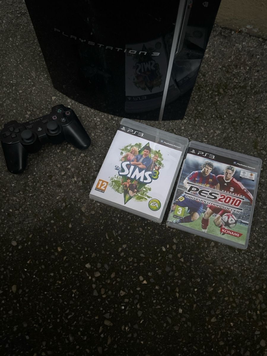 Sony Konsolen: Playstation 3 mit 2 Spielen und Controller gebraucht – Gebraucht aus Olten von HoYa01 1