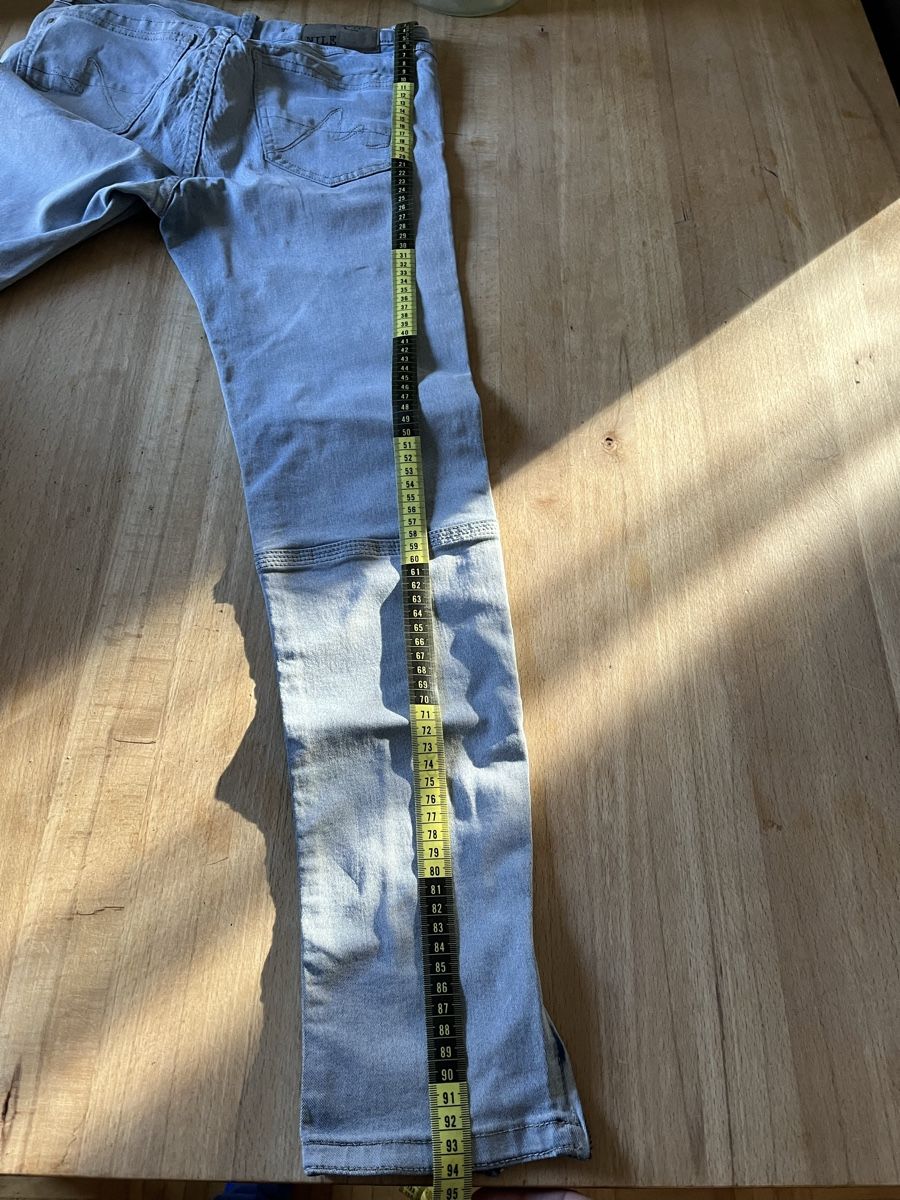 Nile Jeans: Nile Stretch Jeanshose gr.36 hellblaugrau – Usato da Rikon im Tösstal venduto da stupsi99 7