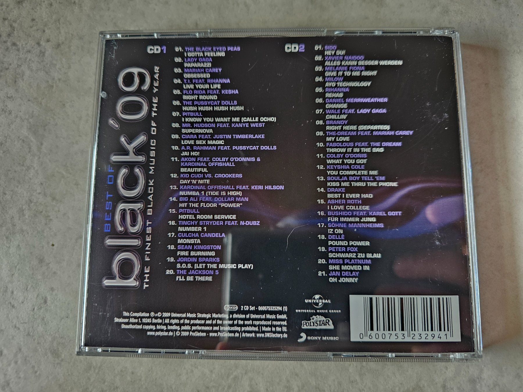 CD: Black 09  /  2 CDs – Usato da Schneisingen venduto da backstore24 1