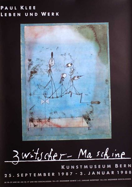 Foto & Immagini: Zwitscher-Maschine / Paul Klee – Nuovo (secondo la descrizione) da Bern venduto da Vintage-Art-Poster
