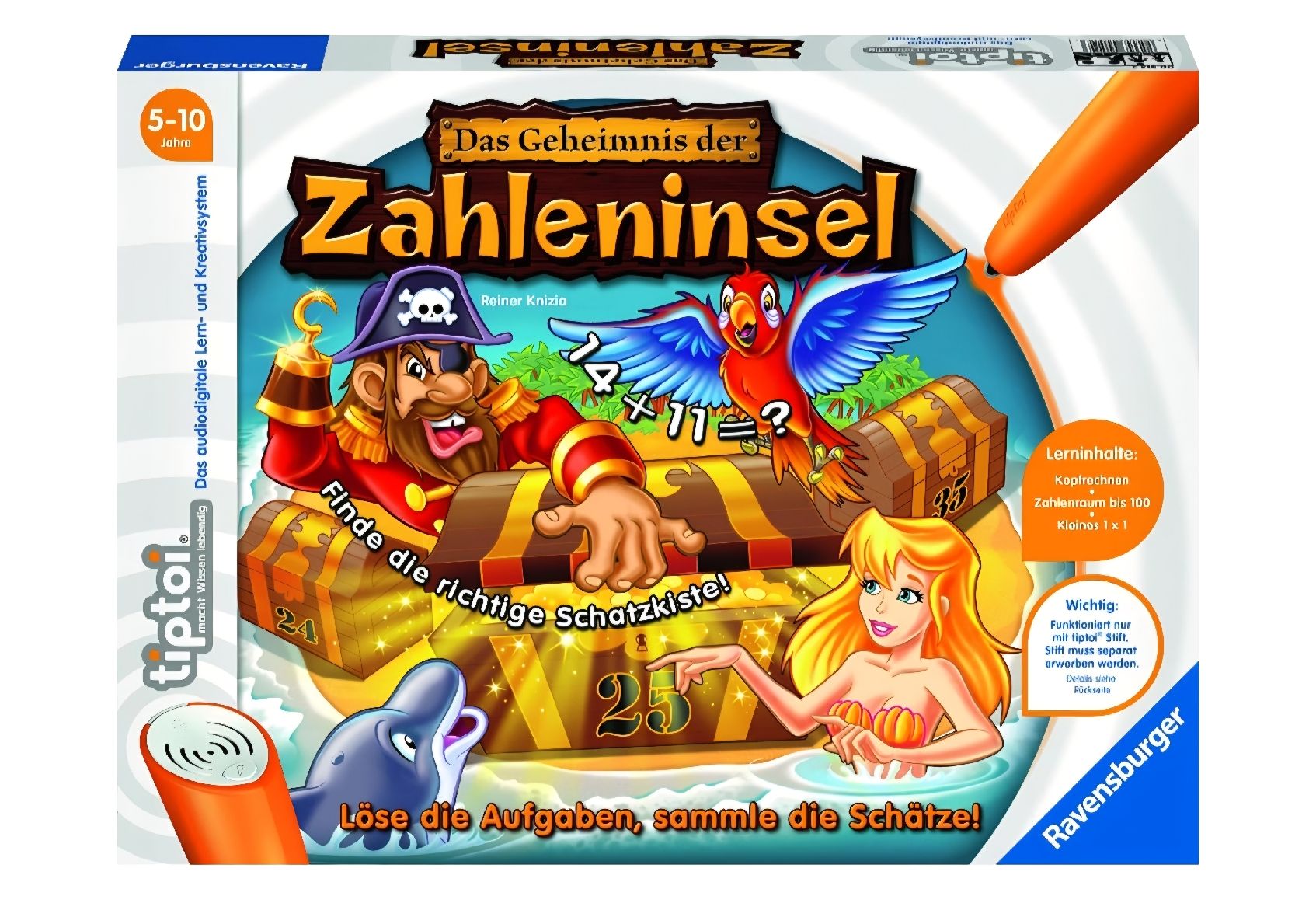 Ravensburger Spiele: Tip Toi Zahleninsel  – Gebraucht aus Morschach von greendream1985