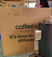 1 CoffeeB Globe Kaffeemaschine Schwarz Neuwertig