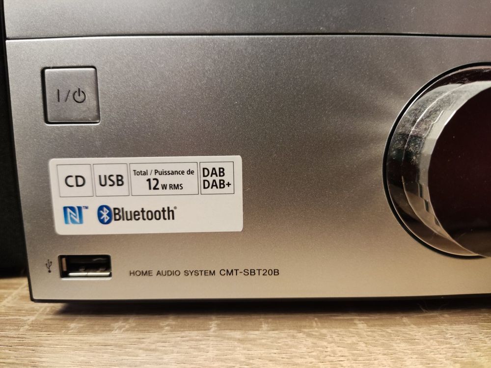Stereoanlage Home Audio System Sony CMTSBT20B, wie neu Kaufen auf