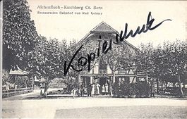 Kirchberg-Alchenflüh, Restaurant Bahnhof,