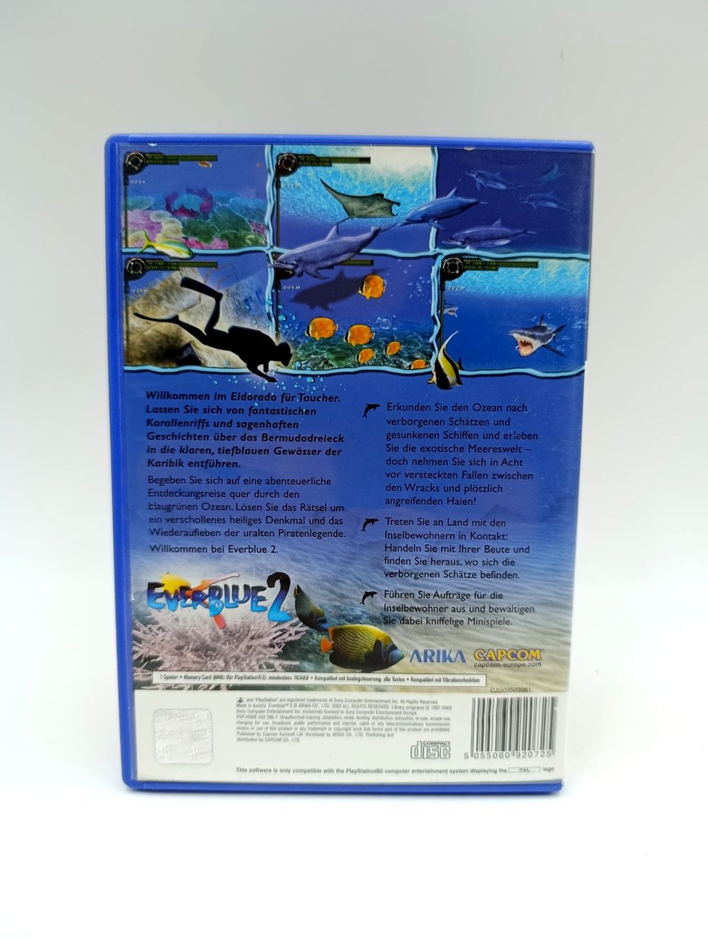 Sony Giochi: Everblue 2, PS2 Game – Usato da Wil SG venduto da Donaldus 1