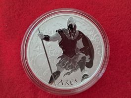 ARES 1 UNZE OZ SILBER 2023 GODS OF OLYMPUS AUFLAGE NUR 13500