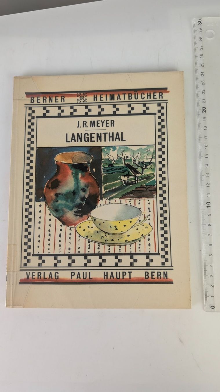 Libri: Berner Heimatbücher: Langenthal 1958 – Usato da Zürich venduto da axolottchen
