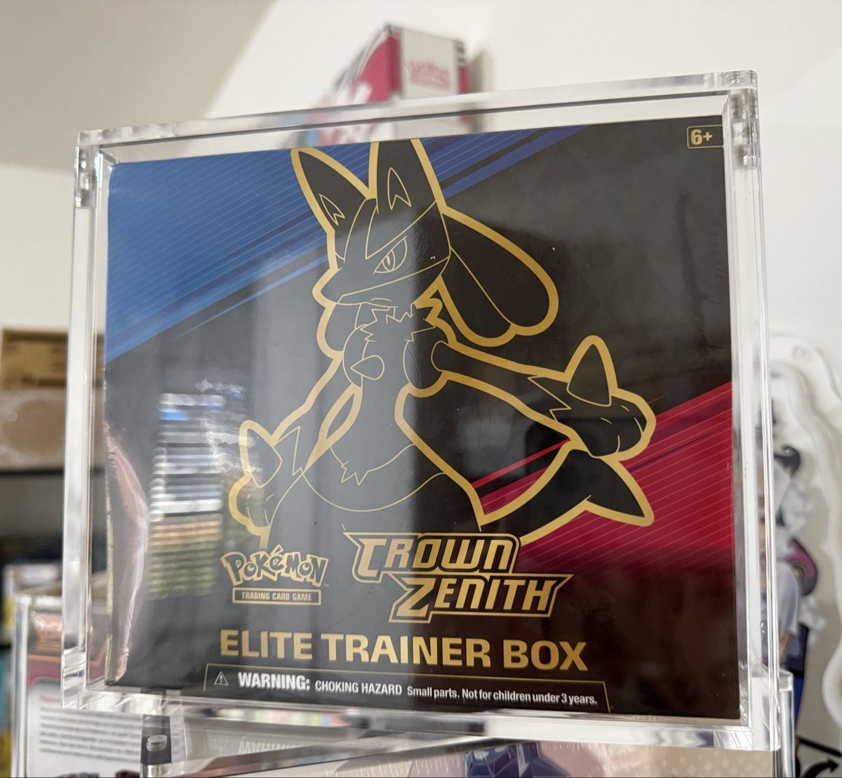 Pokémon Carte collezionabili: Case in acrilico per etb Pokemon - Acrylic case box teca – Nuovo e nell'imballaggio originale da Vacallo venduto da SeriousCollector92 8