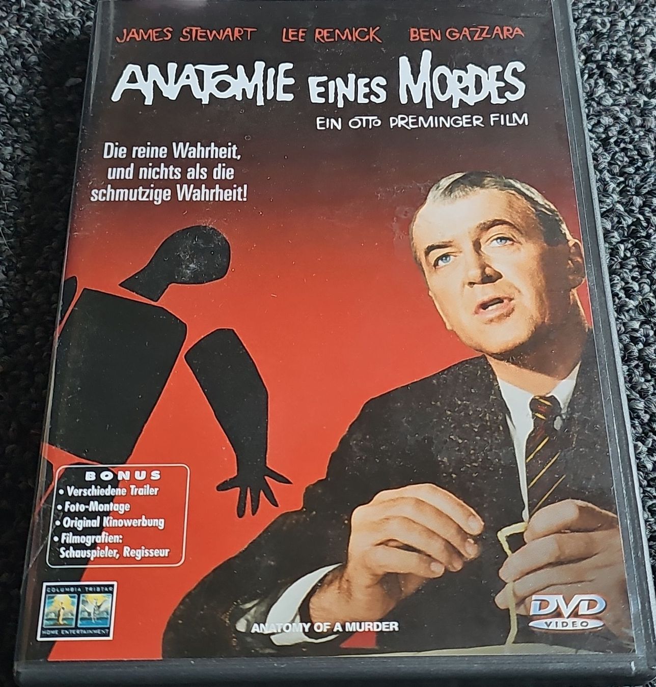 Alle DVDs: Anatomie eines Mordes (21956) – Gebraucht aus Ruswil von jan_bxl5