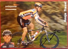 Sonja Traxel Autogramm signiert Foto 15x21cm Mountainbike