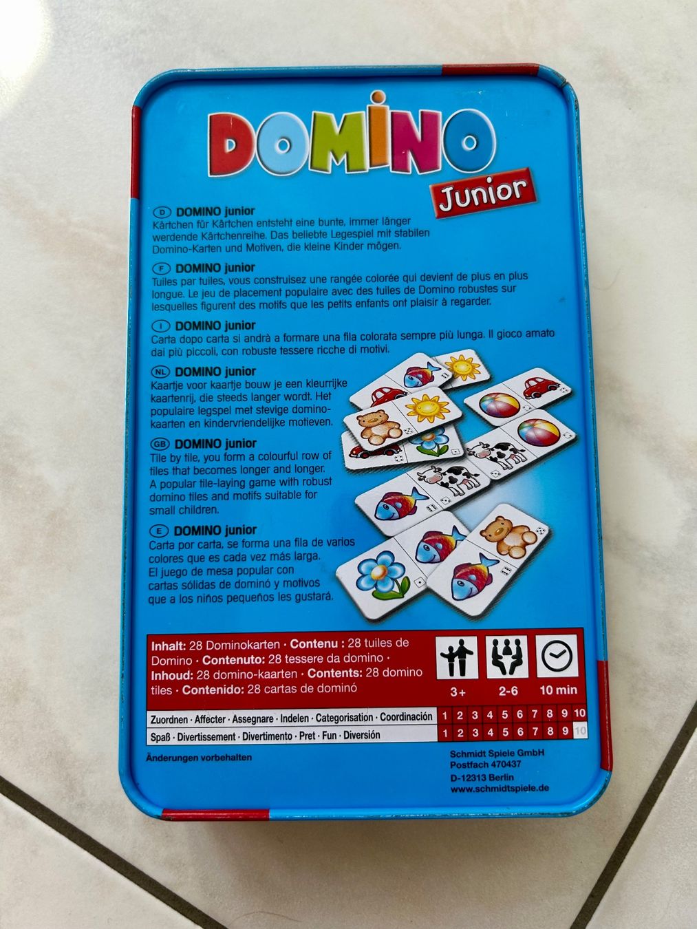Giochi: Domino junior Schmidt spiel – Usato da Rüti ZH venduto da JB_8630 4