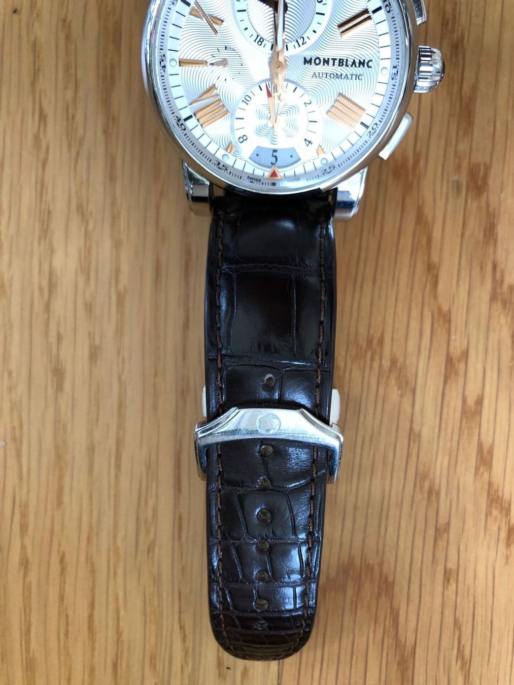 Montblanc Orologi: Montblanc Star Uhr 4810 Chronograph – Usato da Horgen venduto da Fioko1984 8
