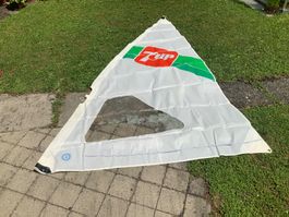 Original 7up Segel, kultig, Windsurfsegel, Rarität!