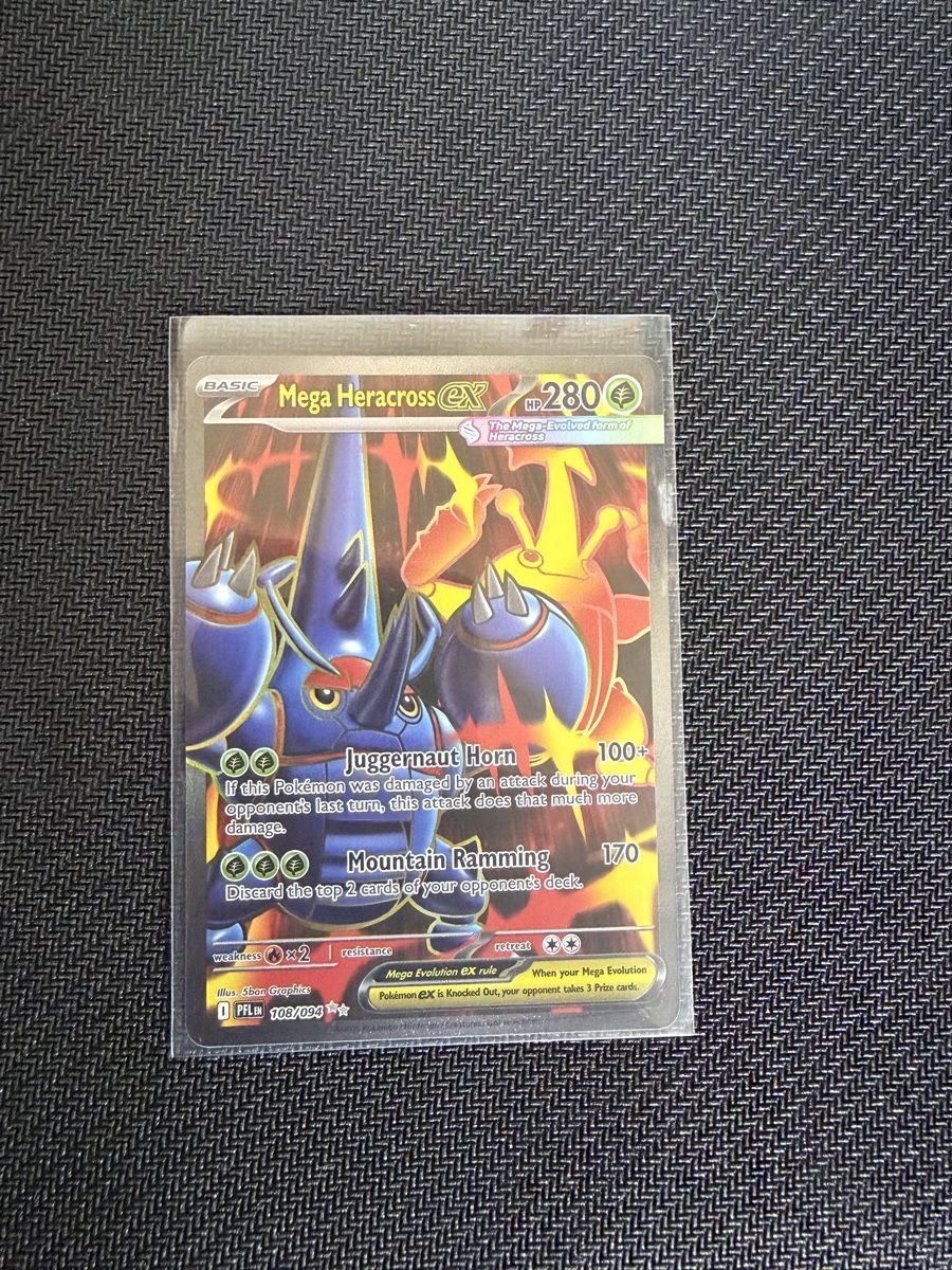 Pokémon Sammelbilder & Trading cards: Mega Heracross ex 108/094 EN 🇬🇧 – Neu (gemäss Beschreibung) aus Horgen von missgia 3