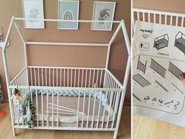My Baby Kinderbett Hausbett 70x140