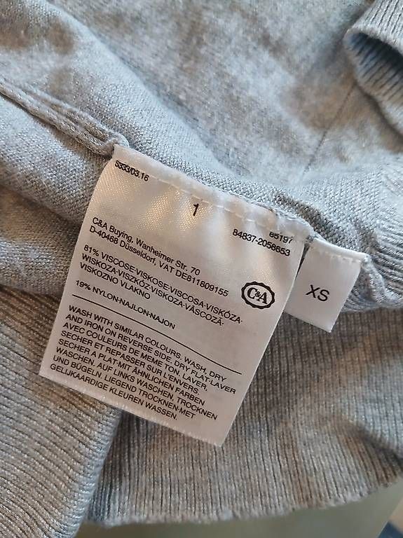 C&A Giacche: Cardigan lang Gr.XS – Usato da Grächen venduto da jan_9wyc 2