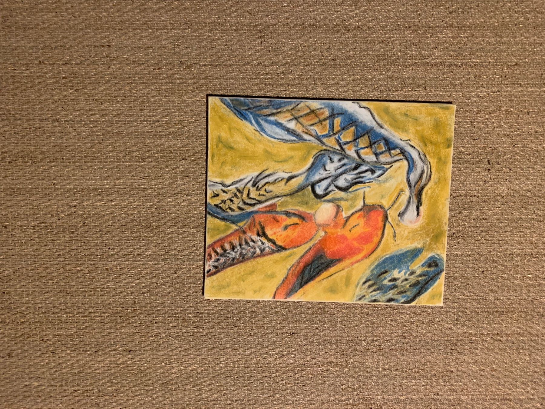 Gemälde: Peinture carpe kuoi – Gebraucht aus Zürich von HeleneB 3