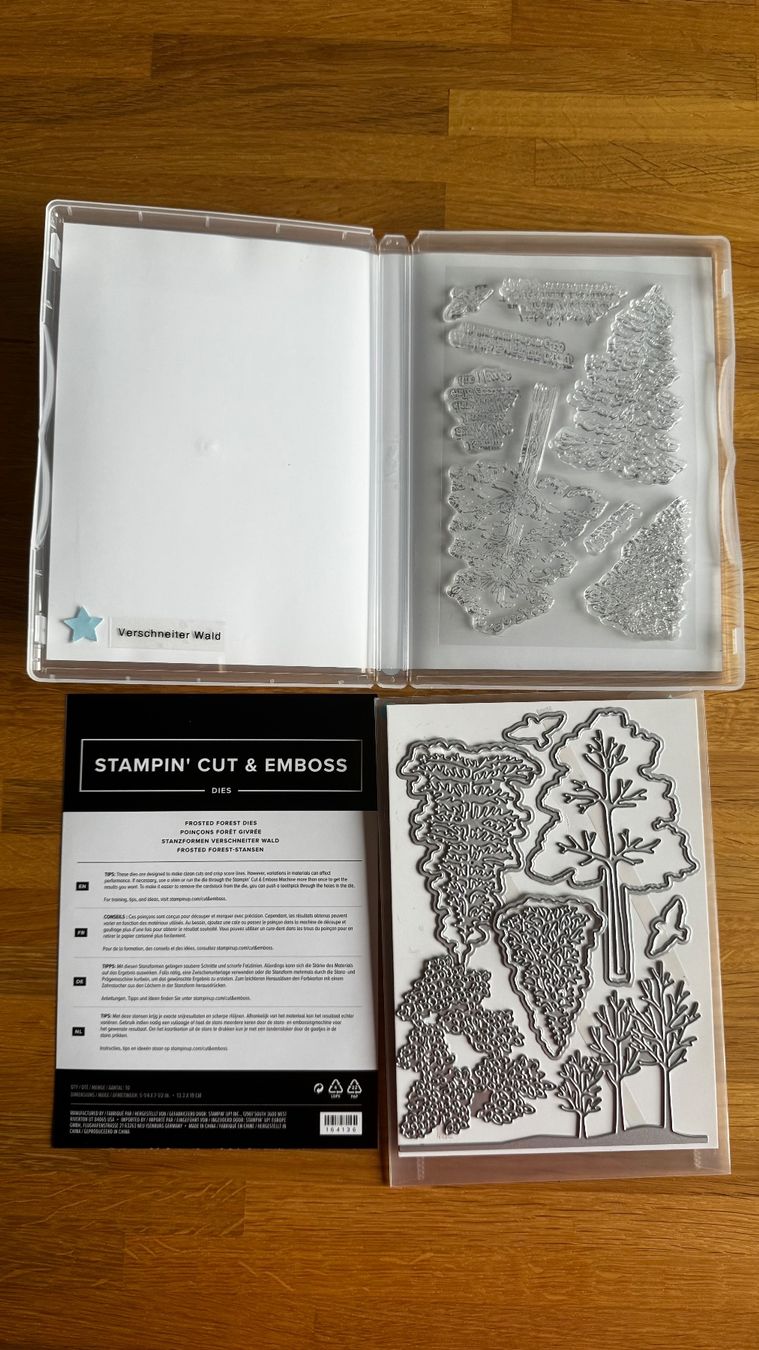 Stampin' up! Stempel: Stampin Up / Verschneiter Wald / A – Gebraucht aus Neukirch (Egnach) von muolen 1