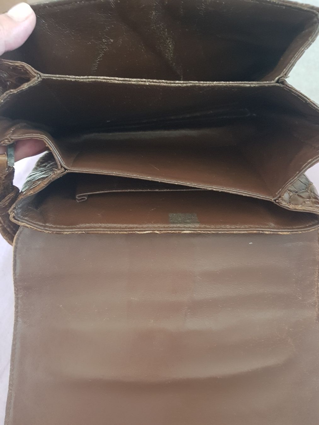 Borse da donna: Vintage Damentasche aus echtem Krokodilenleder – Usato da Rupperswil venduto da Annet.Dann888 7