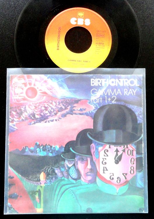 SI BIRTHCONTROL gamma ray CBS 1975 Psych Rock mint (Gebraucht) in ...