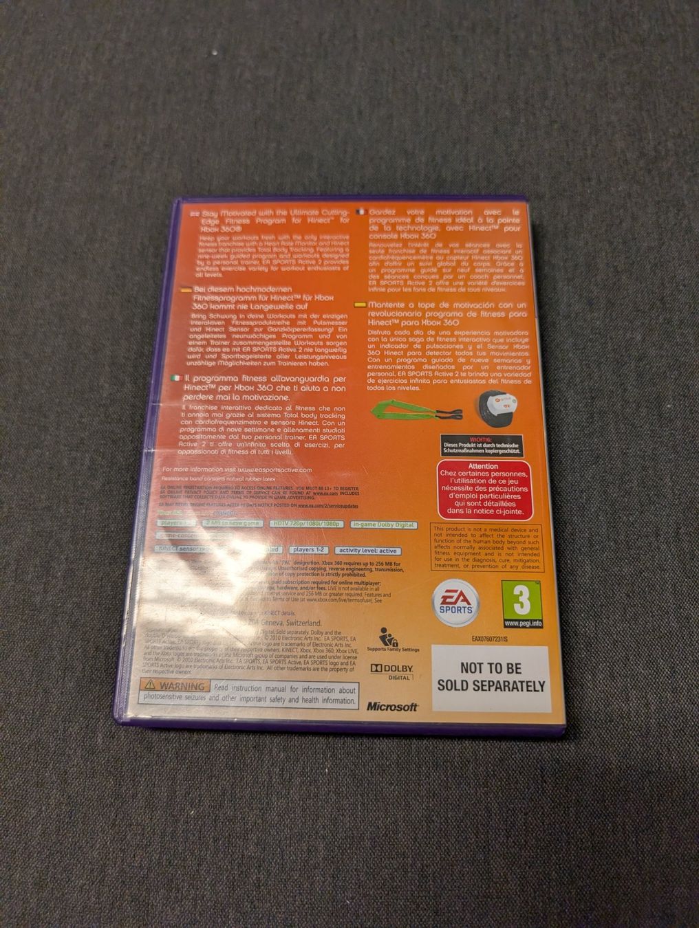 Giochi: EA sports active 2 Xbox 360 – Usato da Giubiasco venduto da Ticinerd 1