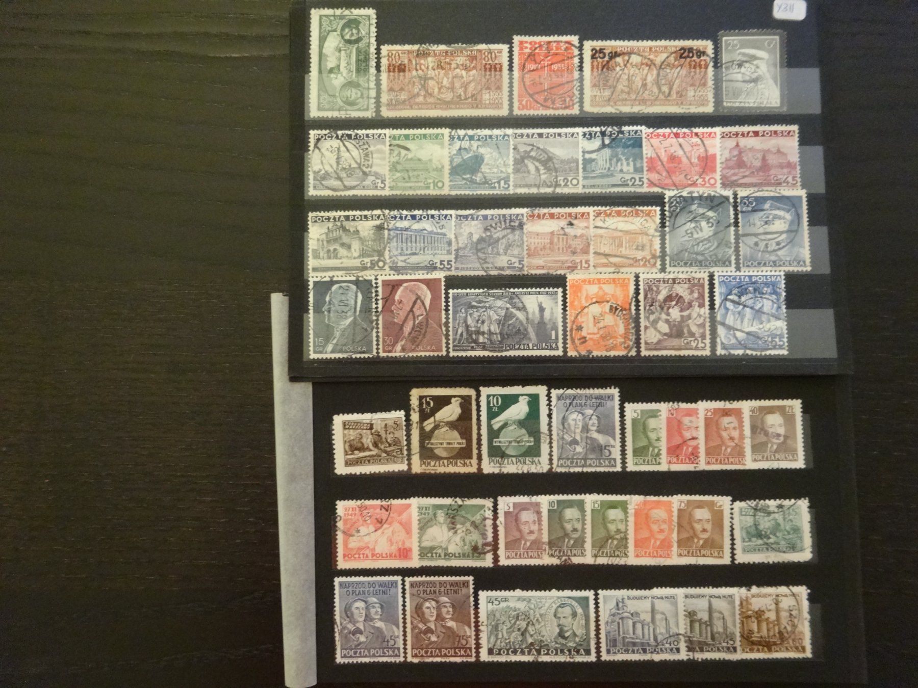Tutti i francobolli: Polen Briefmarken 1933-1951 gestempelt – Usato da Zürich venduto da reto33
