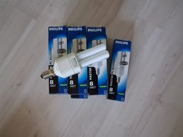 7 X SPARLAMPE 8 WATT   E 14