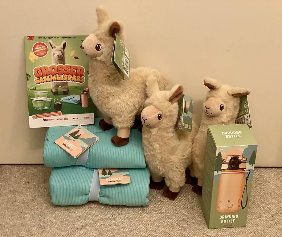 Raccolte di bollini & punti: Lama & Los Coop Sammelspass – Nuovo e nell'imballaggio originale da Basel venduto da 12Glory