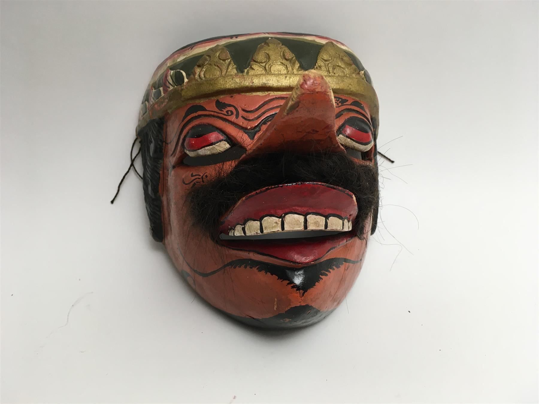 Internationale Kunst: Afrikanische Holzmaske alt Unikat aus Sammlung – Gebraucht aus Rheineck von emma.gut 3