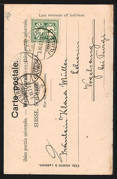 Cartoline postali: AK Aarau, Strassenpartie, Oberer Turm – Usato da Berlin venduto da bartko-reher 1