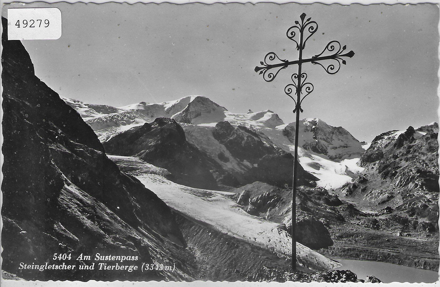 Cartes postales: Am Sustenpass - Wegkreuz – D'occasion à Ettingen par Kartenplanet