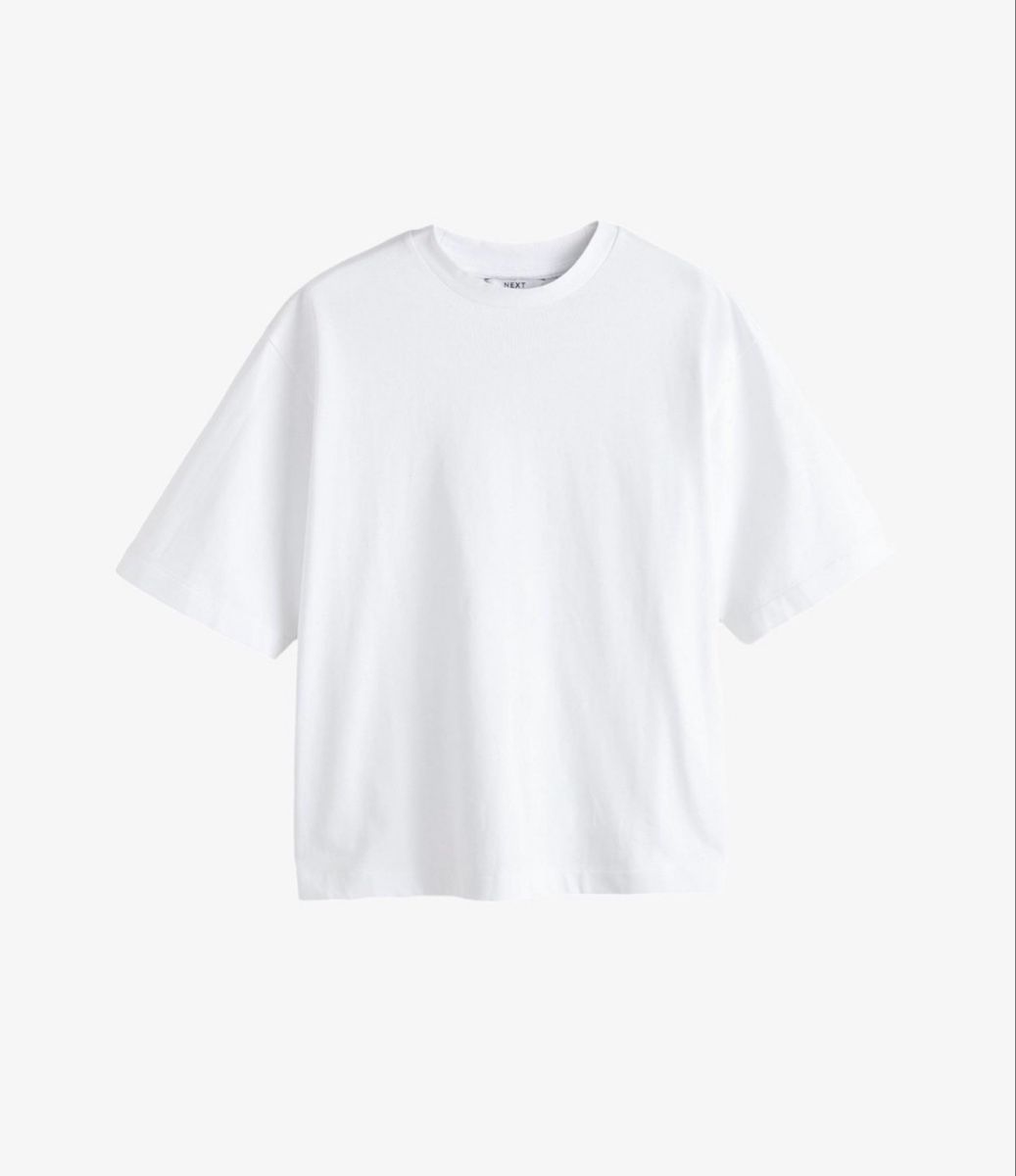 Next T-shirt: NEXT Boxy Cropped Tee - Weiss – Nuovo (secondo la descrizione) da Chur venduto da dajan.17 1