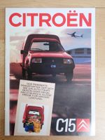Citroen C15 Der prämierte Transporter - CH Prospekt - P1553