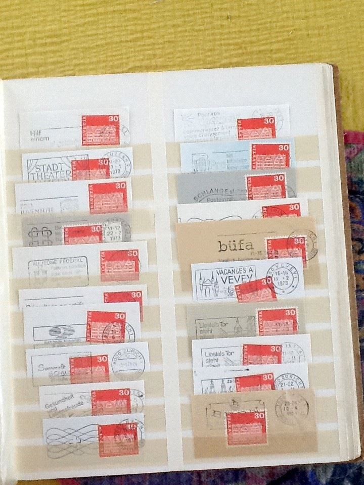 Timbri: Sammlungsresten CH (Extrastempel) gebrau – Usato da Olten venduto da Cshanti 7