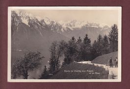 Route de CHAMBY aux AVANTS - Char à mains - 1926