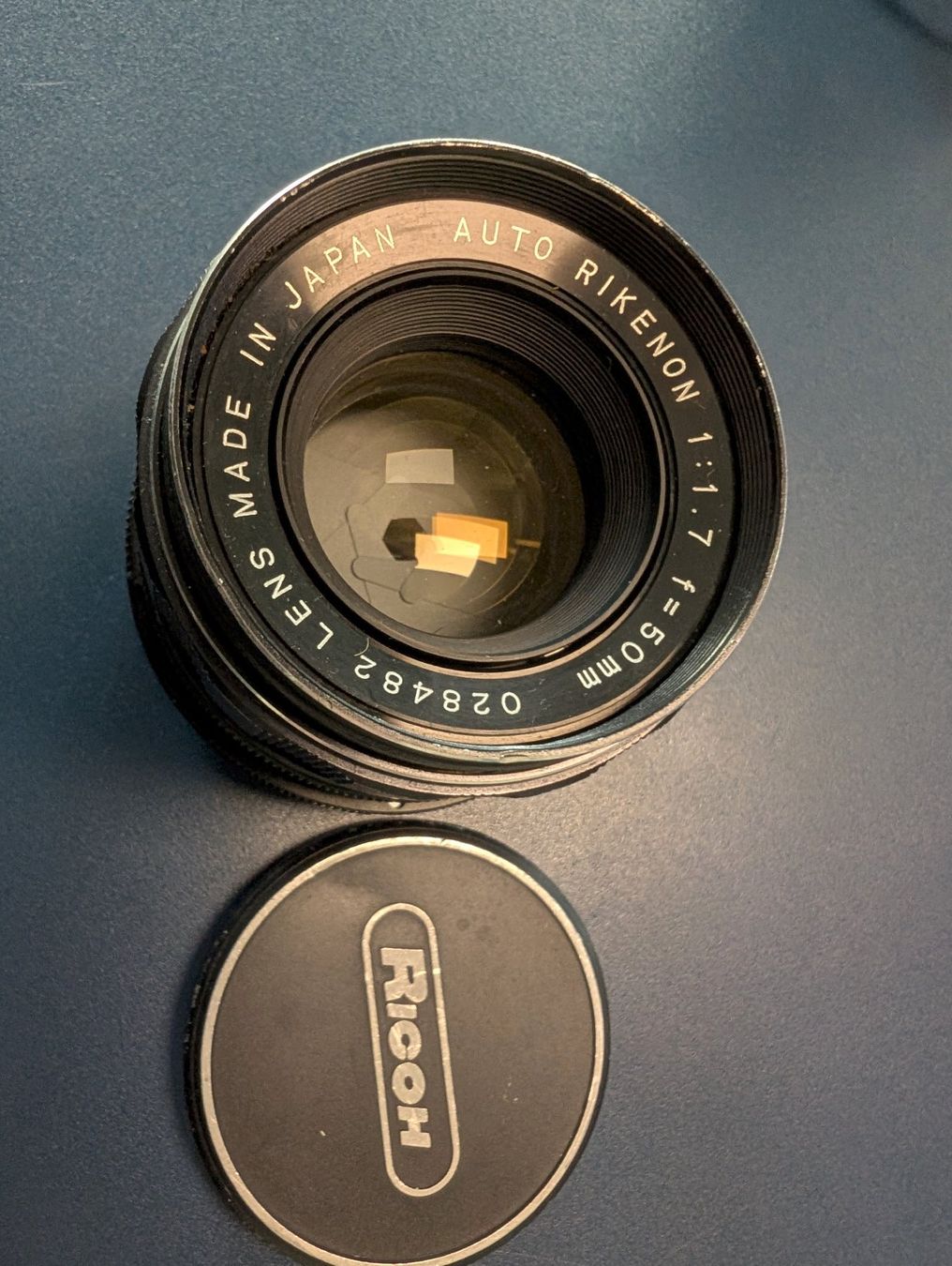Obiettivi: Objectif Auto Rikenon 50mm F1.7 – Usato da Colombier NE venduto da Hanslepire