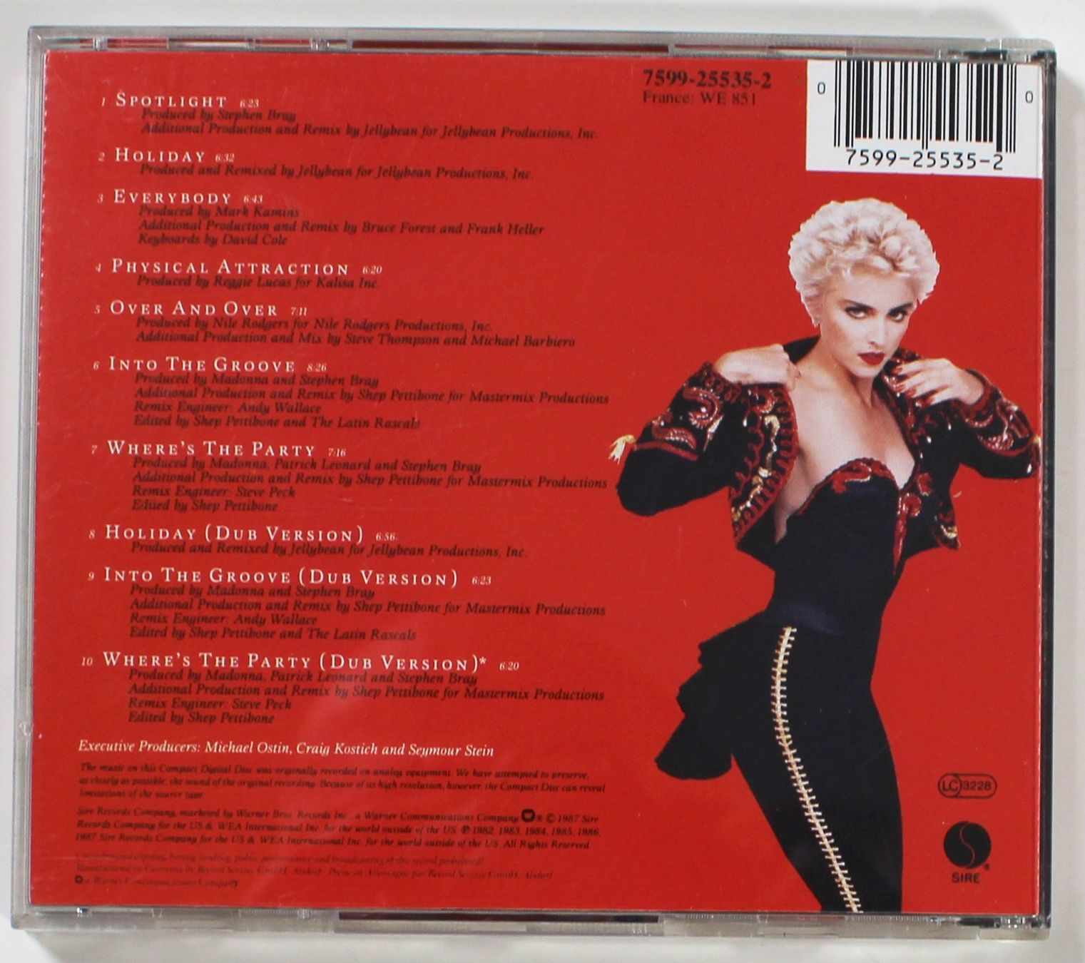 CD: CD - MADONNA - YOU CAN DANCE 1. Auflage 1987 – Usato da Brüttisellen venduto da Collector-Corner 2