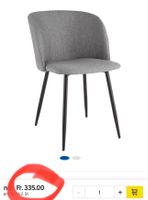 neue Konferenzstuhl, 2er-Set, B 570 x T 540 x H 810 mm, gepo