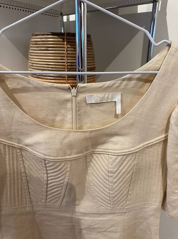 Chloé Vestiti: CHLOE KLEID CREME – Nuovo (secondo la descrizione) da Schwyz venduto da bofb 2