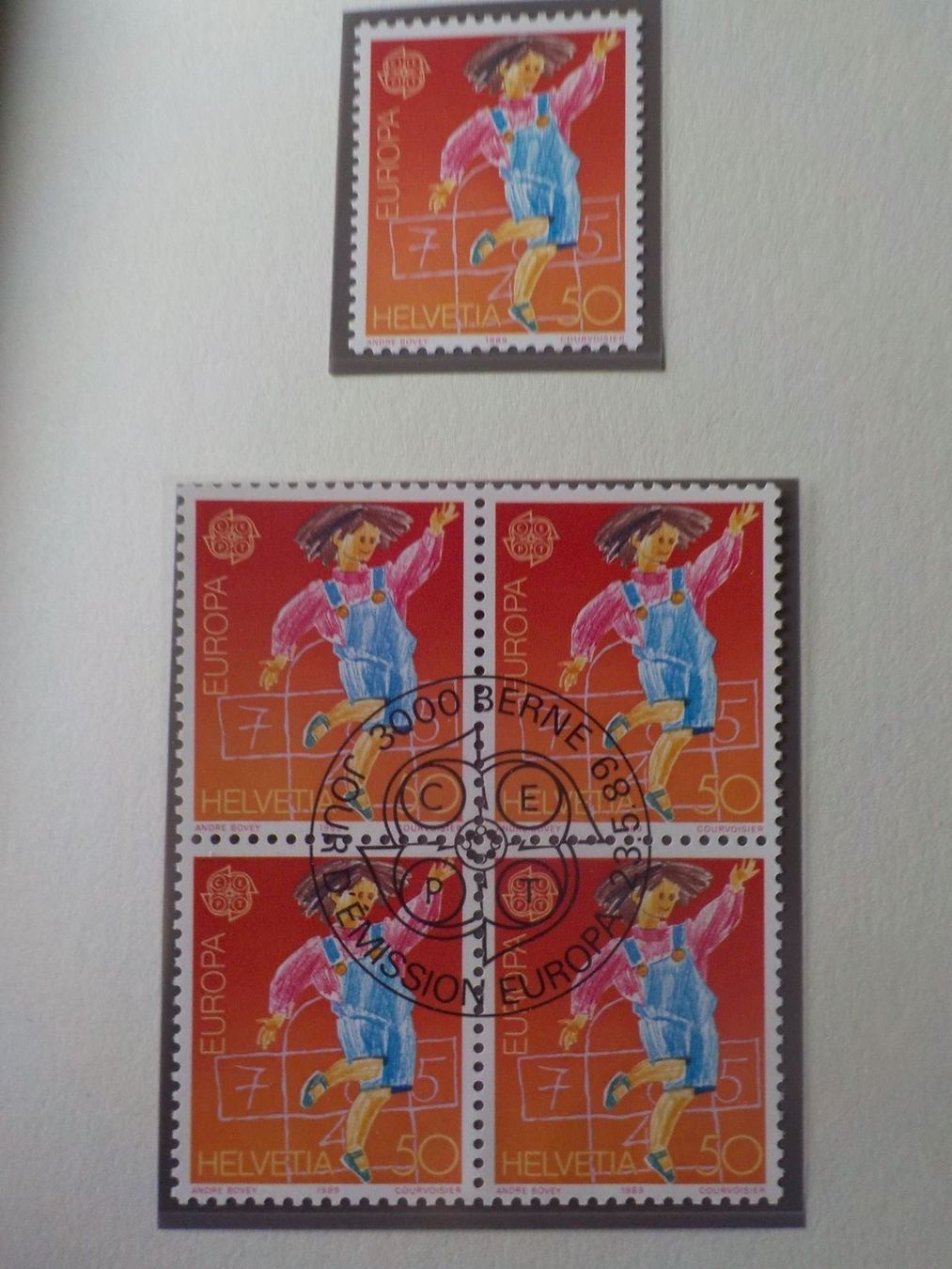 Tutti i francobolli: 1989, Jahresausgabe PTT – Nuovo (secondo la descrizione) da Muri b. Bern venduto da Ricardoverkauf 9
