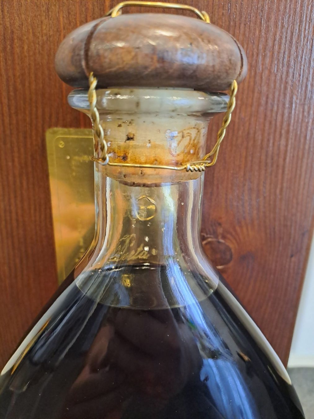 Berta Bevande alcoliche: Berta Grappa VENTANNI 1982 mit OHK  41 Jährigen Berta Grappa – Nuovo e nell'imballaggio originale da Elsau venduto da Kellerraeumung 8