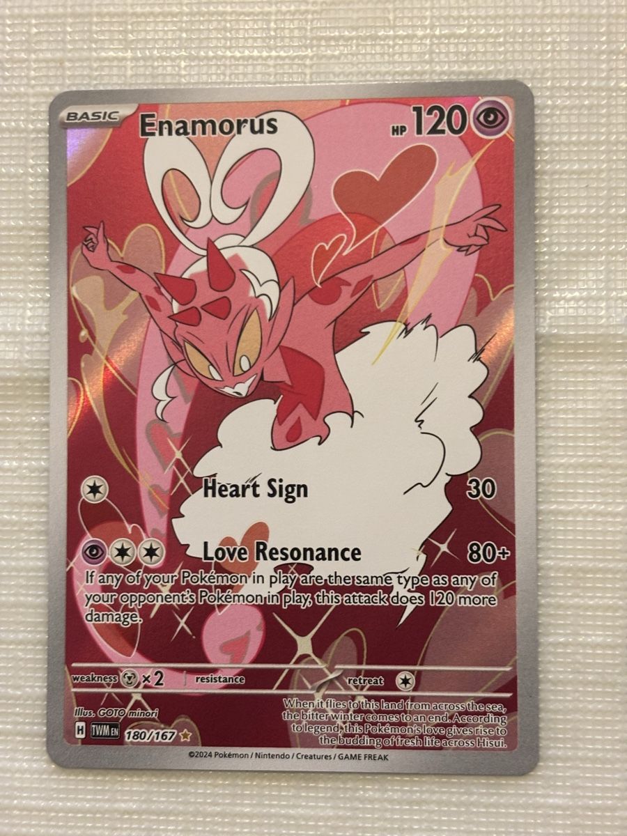 Pokémon Sammelbilder & Trading cards: Carte Pokémon ENAMORUS twm 180 – Neu (gemäss Beschreibung) aus lausanne von helderj
