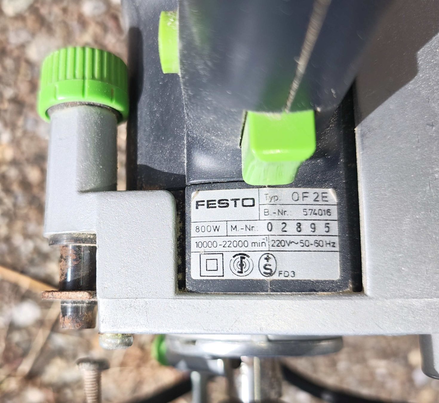 Festo Tutte le macchine: Festo Oberfräse – Usato da Goldingen venduto da ben_5gdx 1