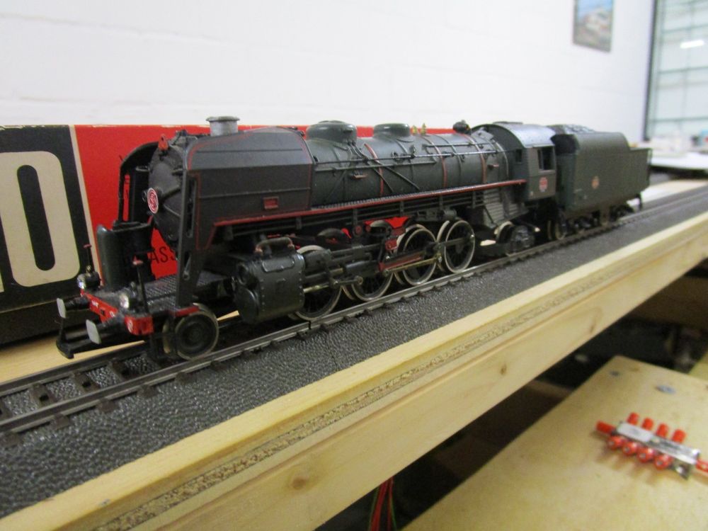 Locomotive Vapeur Jouef SNCF 141 R 416 – Échelle HO, Charbon, état Correct (sans Boîte)